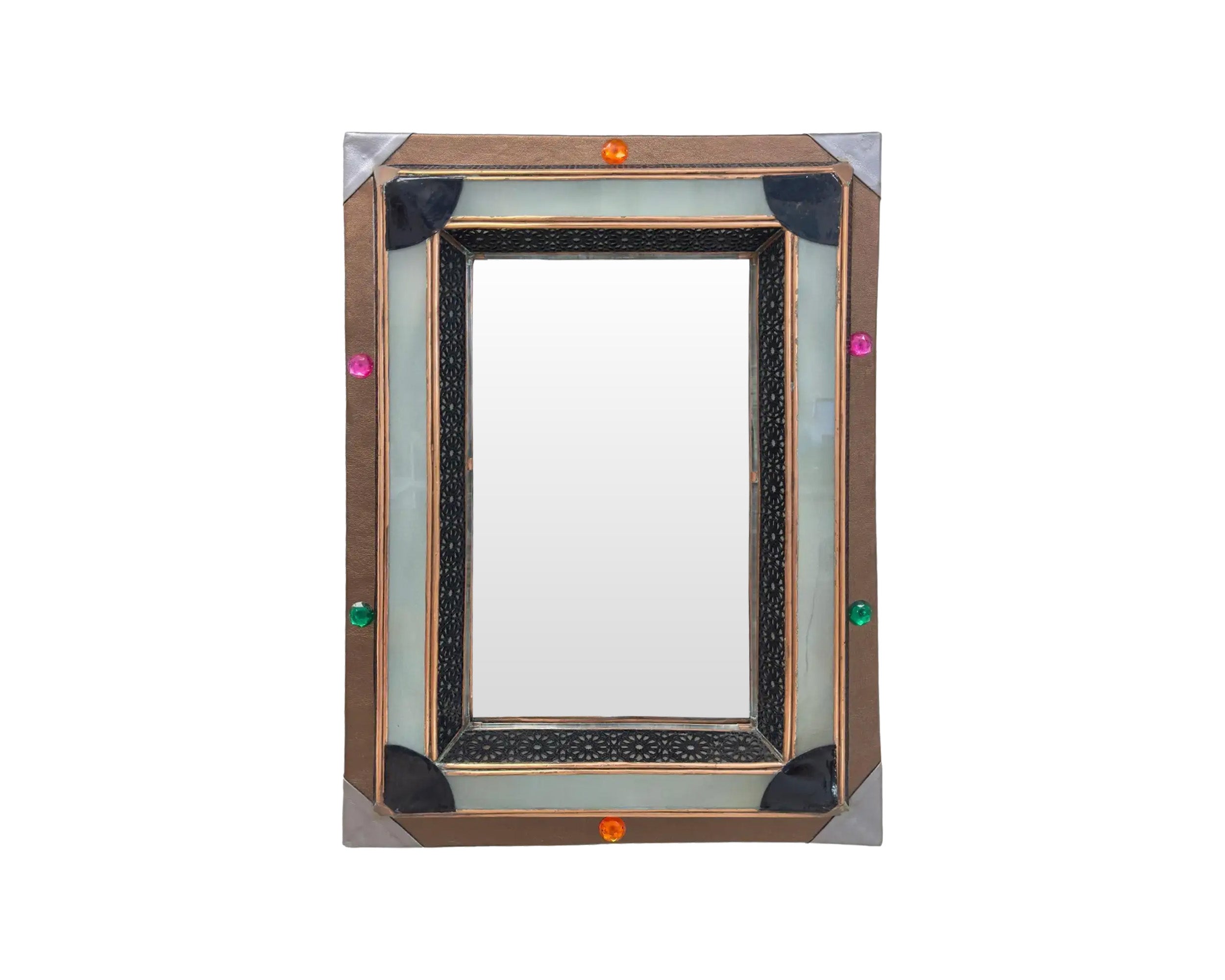 Beleuchteter Art Deco Style Vanity Mirror oder Wandspiegel