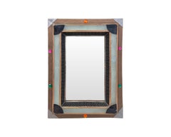 Lighted Art Deco Style Vanity Mirror or Wall Mirror