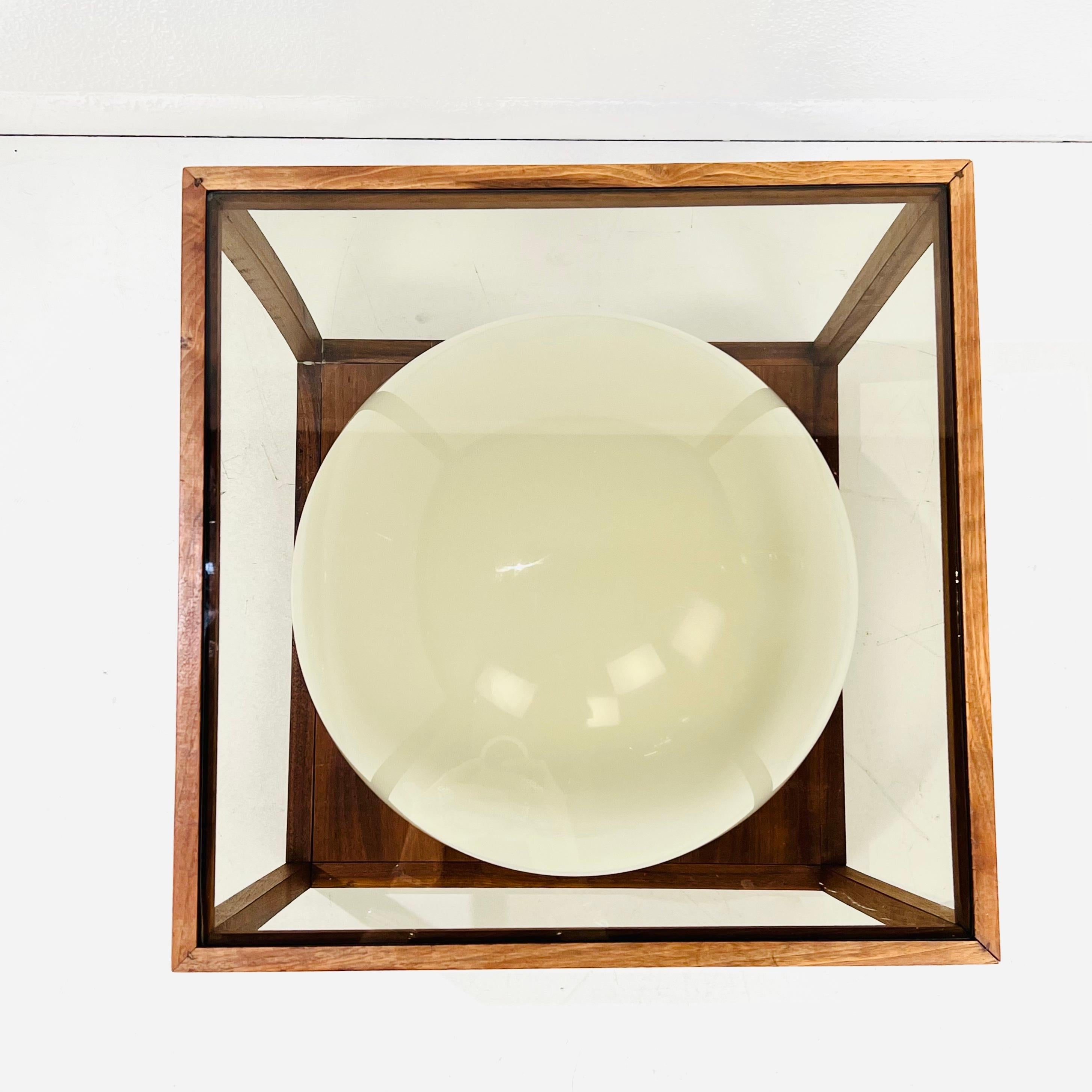 Lighted Globe Side Table by Paul Mayen for Habitat For Sale 5