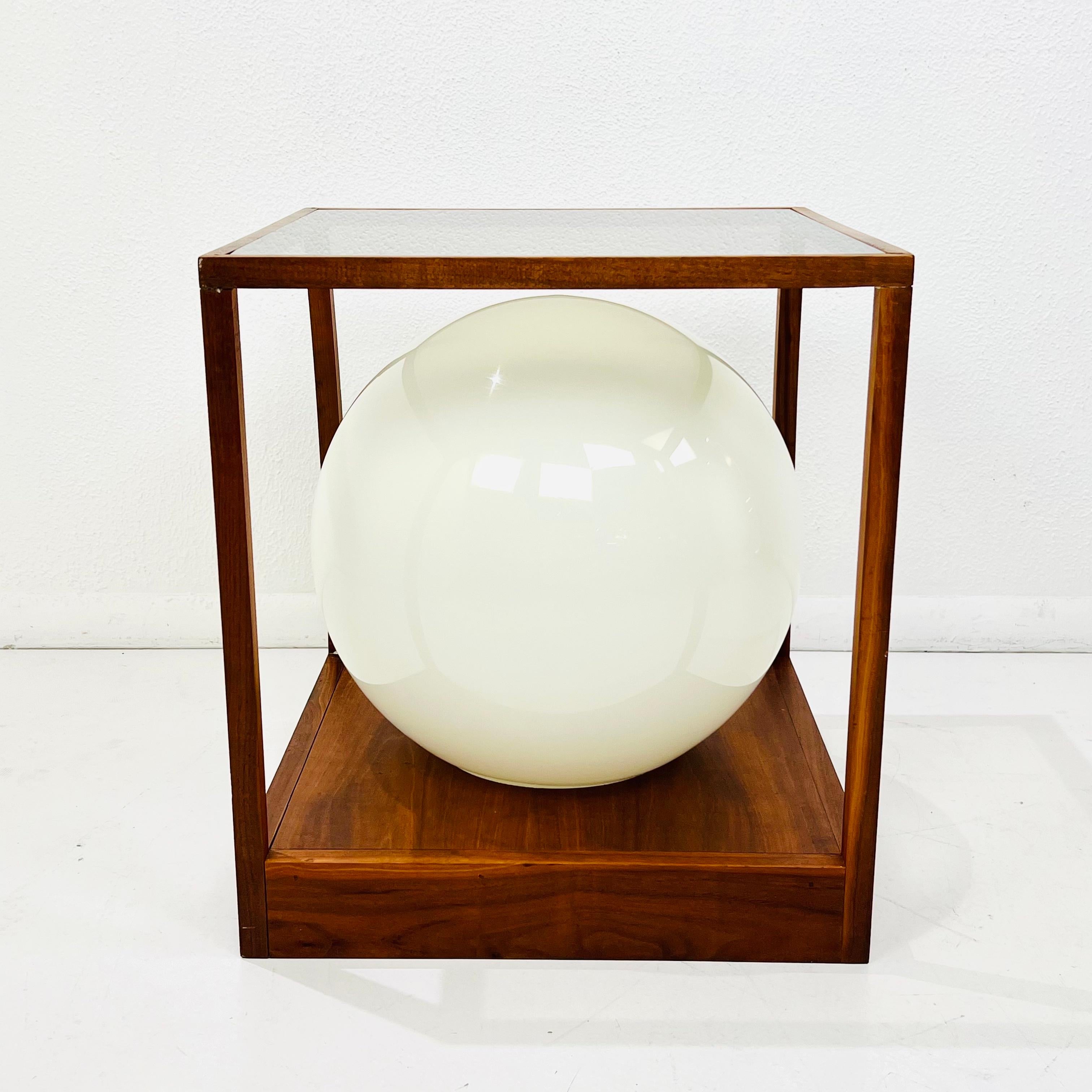 Lighted Globe Side Table by Paul Mayen for Habitat For Sale 6