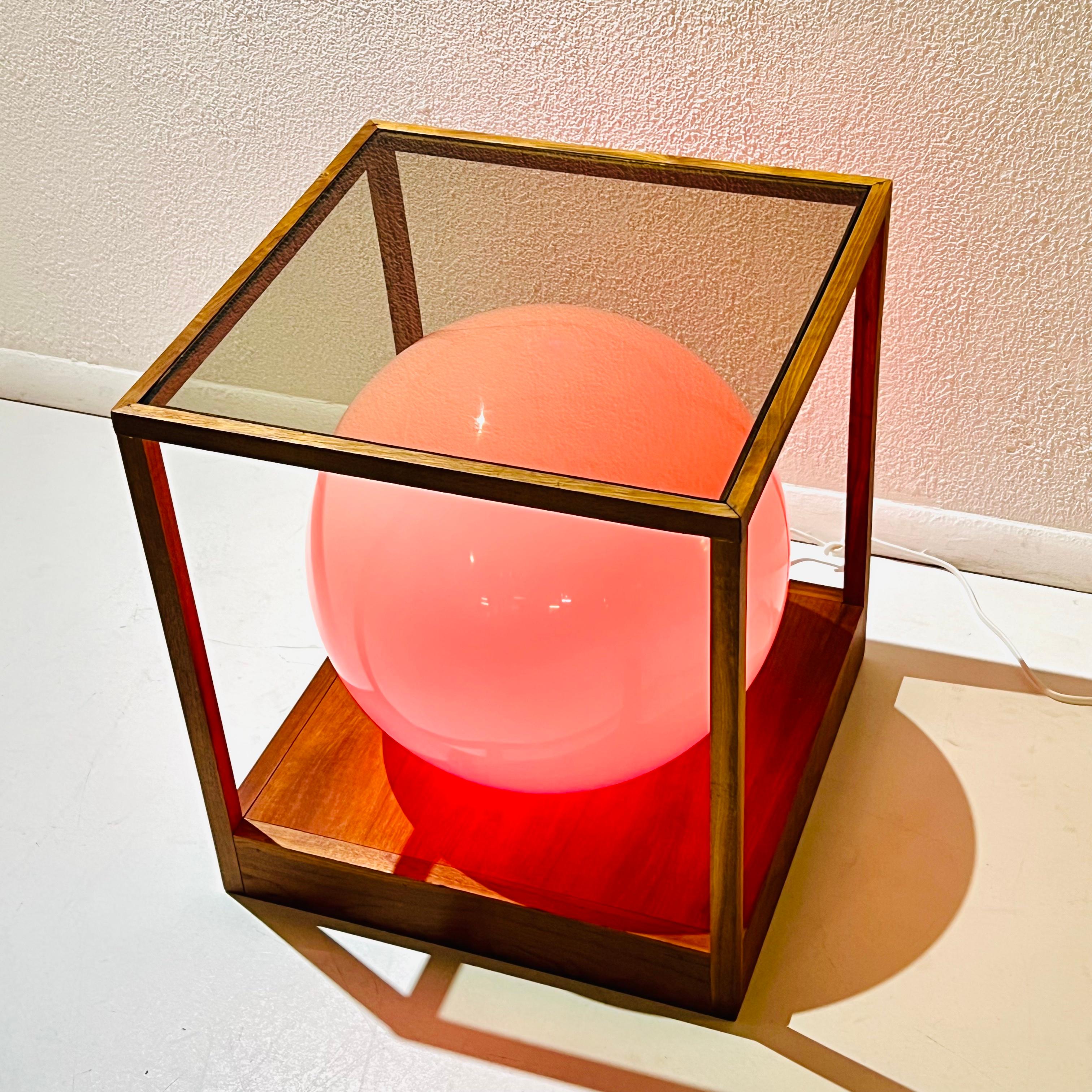 Lighted Globe Side Table by Paul Mayen for Habitat For Sale 7