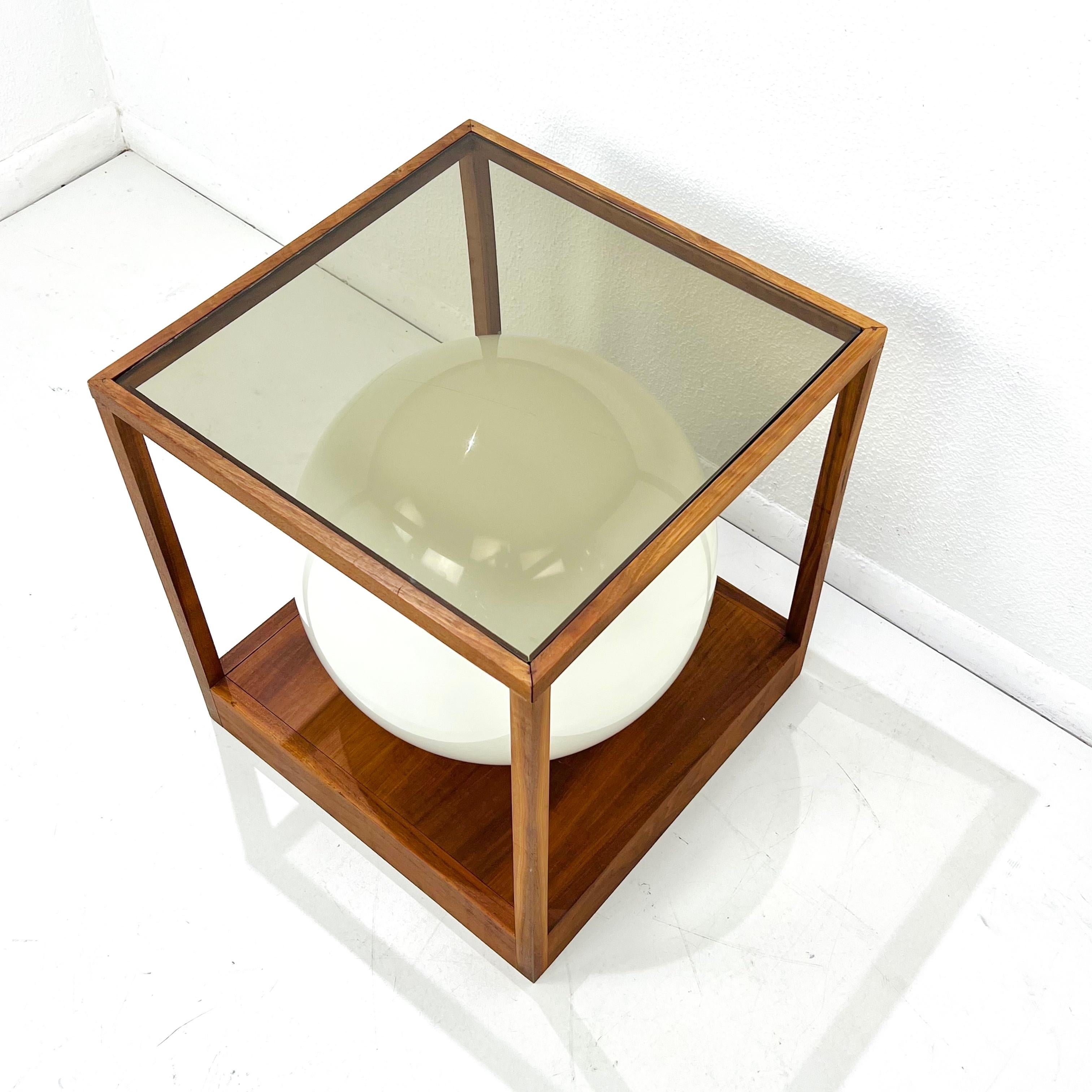 Lighted Globe Side Table by Paul Mayen for Habitat For Sale 2