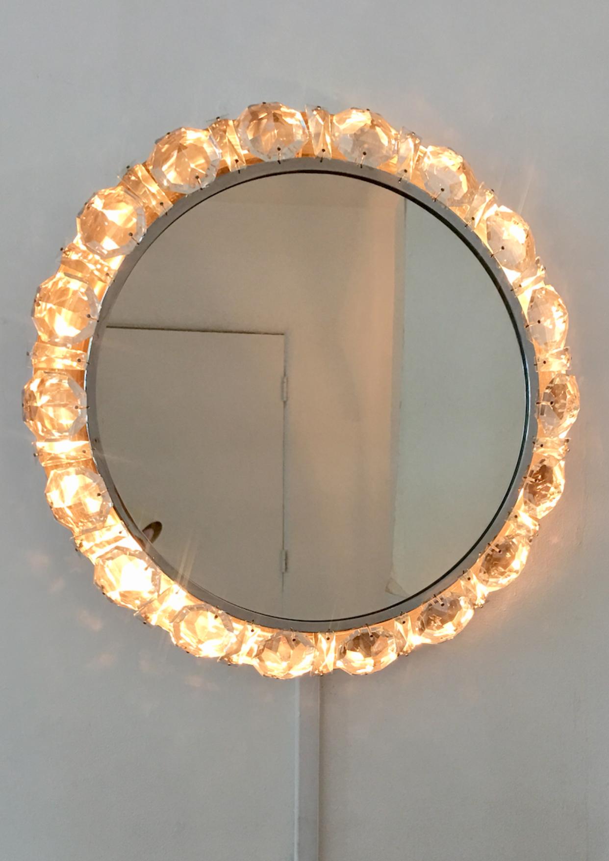lighted wall mirrors