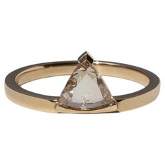 Lighten Engagement Ring in 14K Gold & Diamonds by Anastassia Sel Jewelry