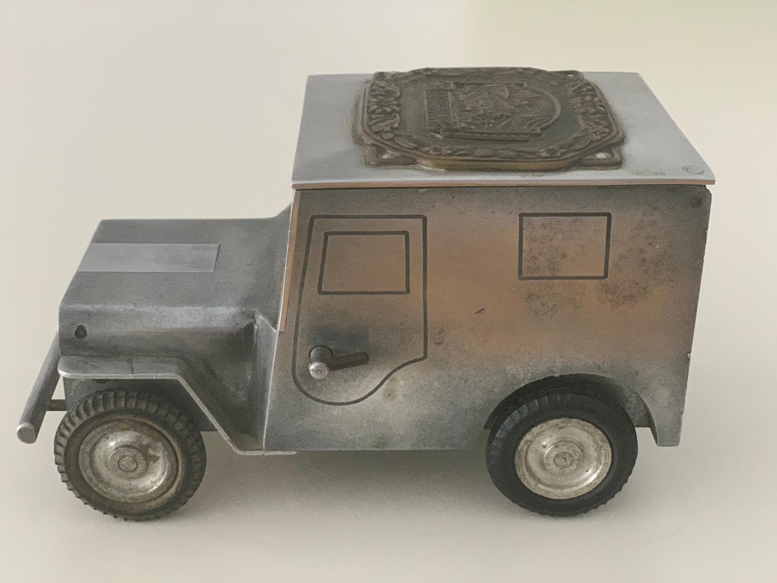 Lighter and Cigarette Receptacle in Form of a Jeep, by Walter Baier, 1948 6
