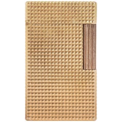 Lighter "S.T. DuPont Ligne 1 BR Regular, Gold plated diamond heads", France