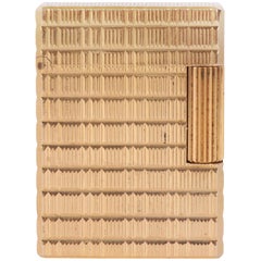 Lighter "S.T. DuPont Ligne 1 BR Small, Gold plated", France, 1980s