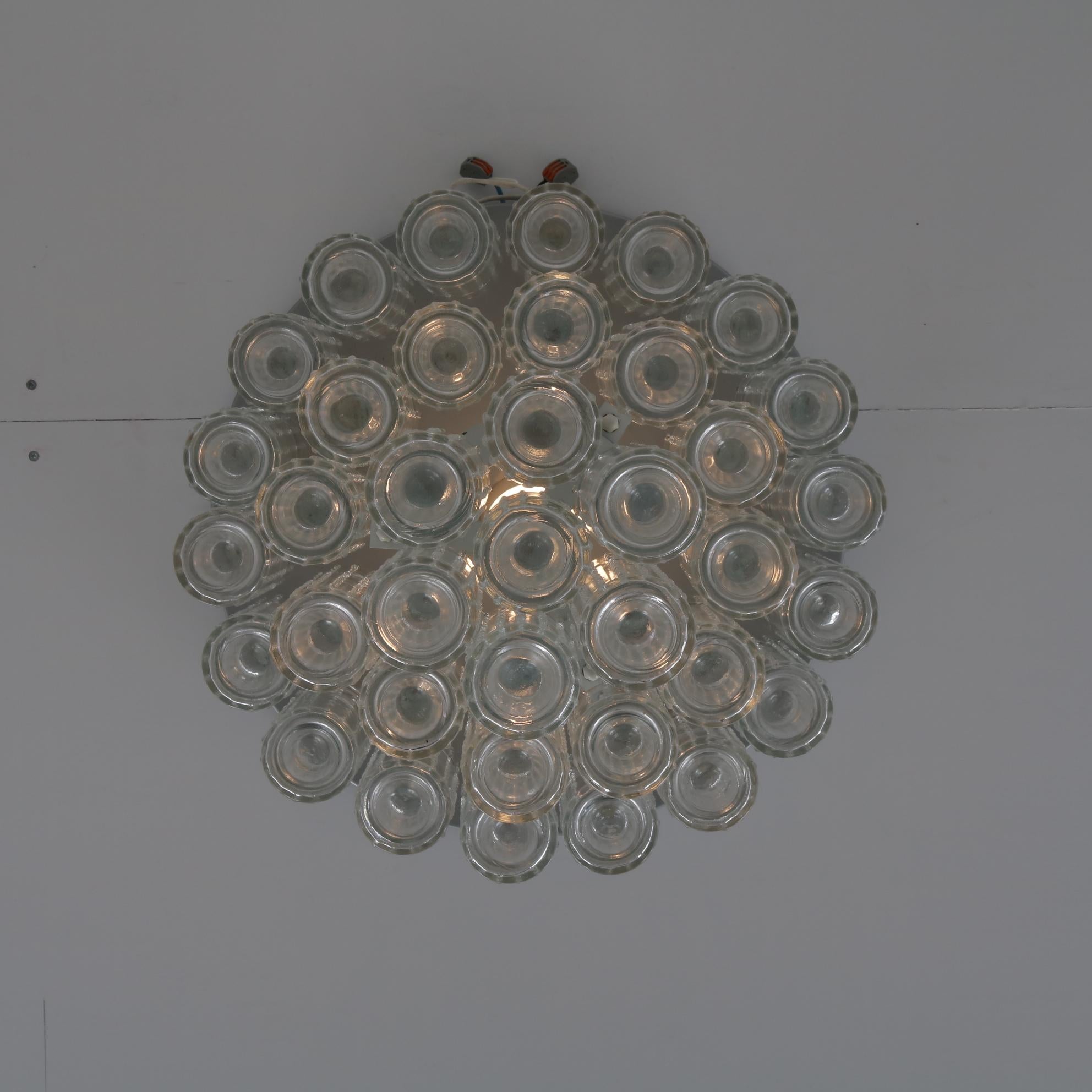Dutch “Lightfall” Ceiling Lamp by RAAK in the Netherlands, 1960s For Sale
