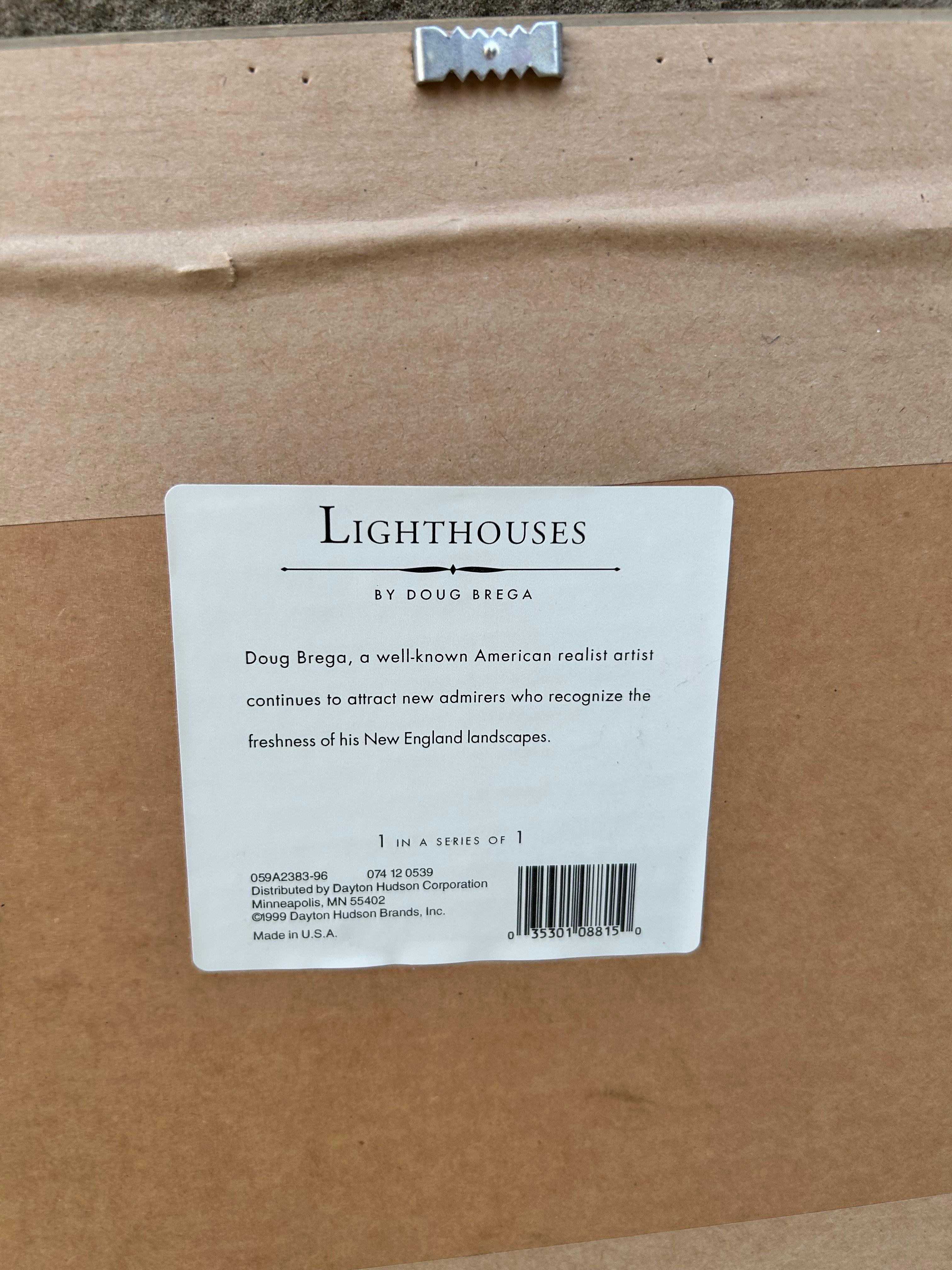 Lighthouses by Doug Brega Print (Set of 2) For Sale 3