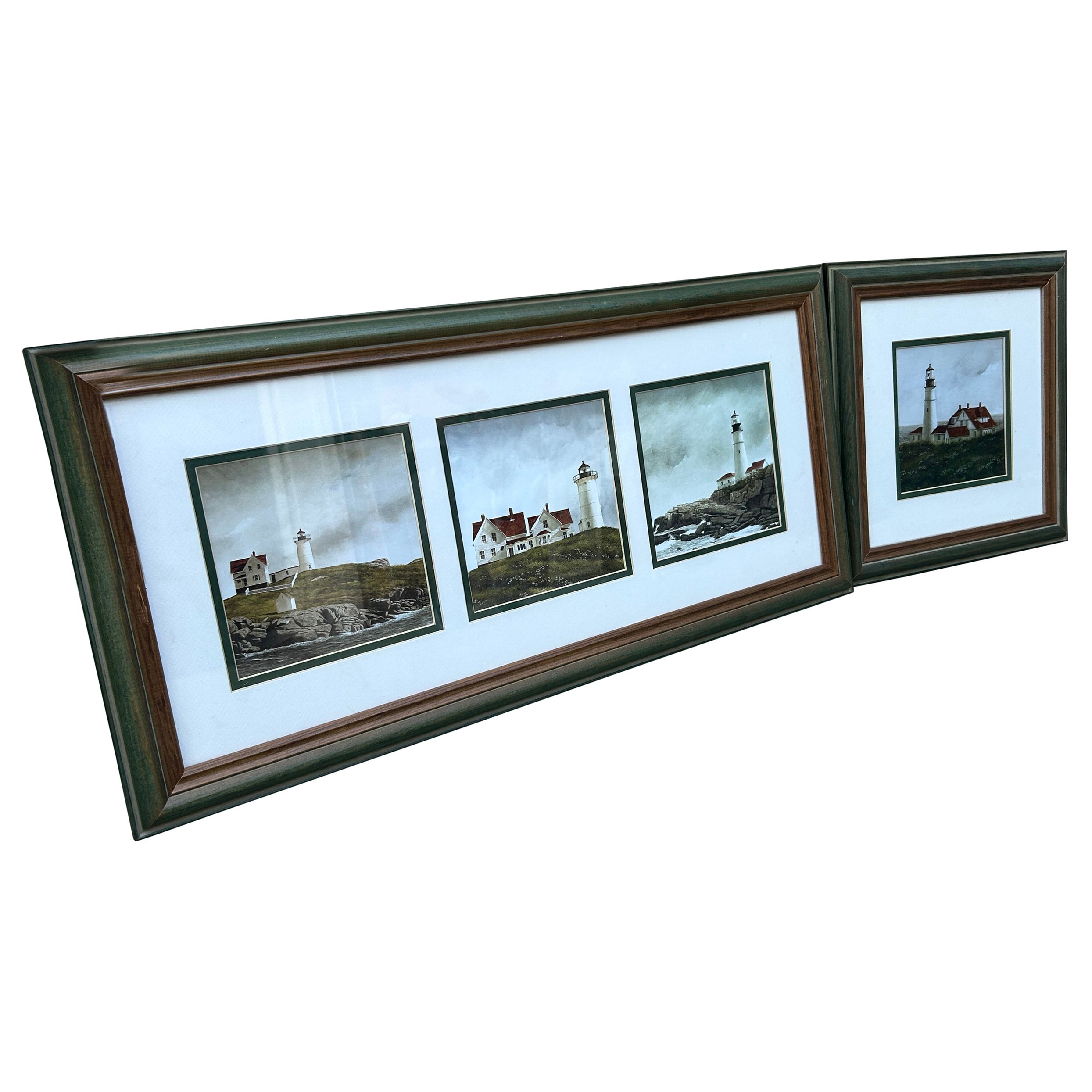 Lighthouses by Doug Brega Print (Set of 2) For Sale