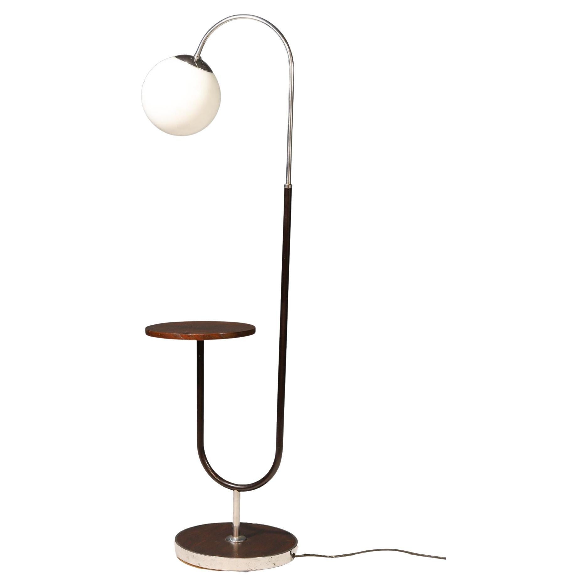 Lighting / Floor Lamps / Art Deco Floor Lamp by Jindřich Halabala for Up Závody