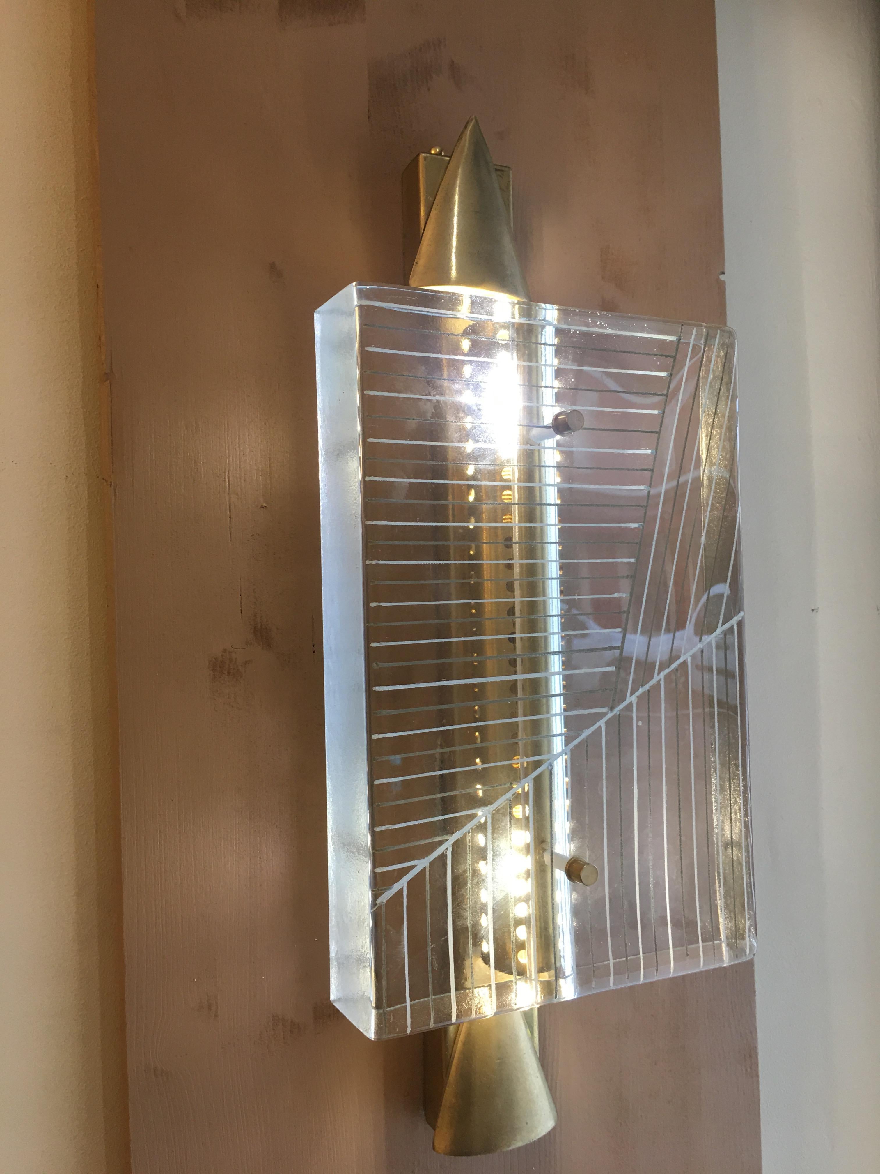 Lighting Italy, Sconce, xx Th For Sale 3