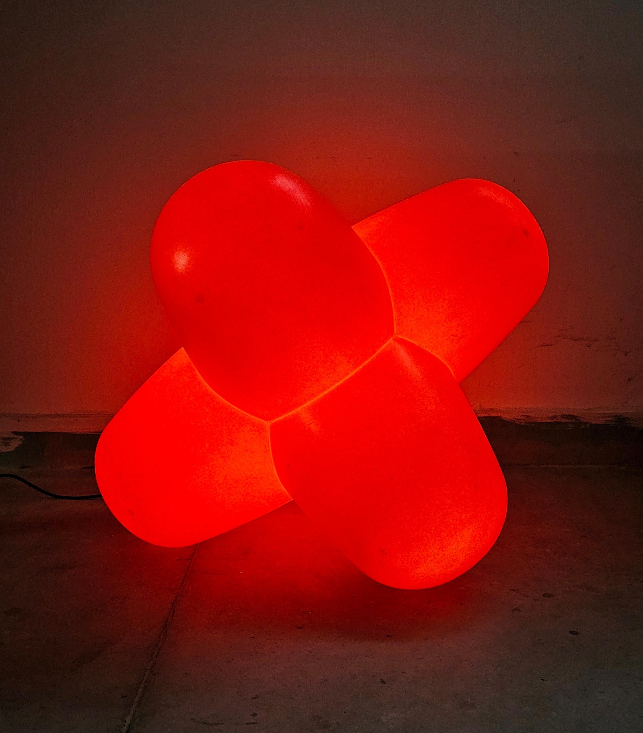 British Lighting object, lamp, or stackable stool 