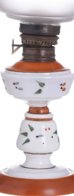 Lighting - Oil lamp in frosted glass