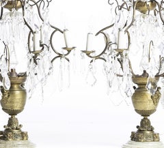 Lighting - Pair of pinwheels - 19th century