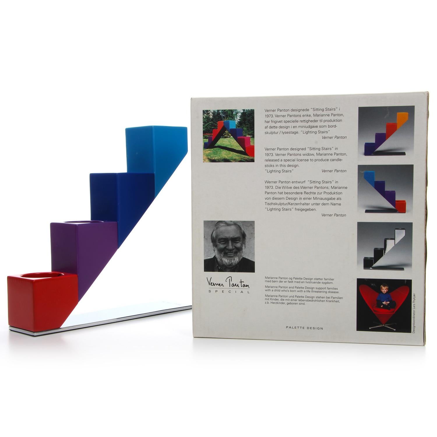 Leuchten-Kerzenständer von Verner Panton für Pallette Design 3