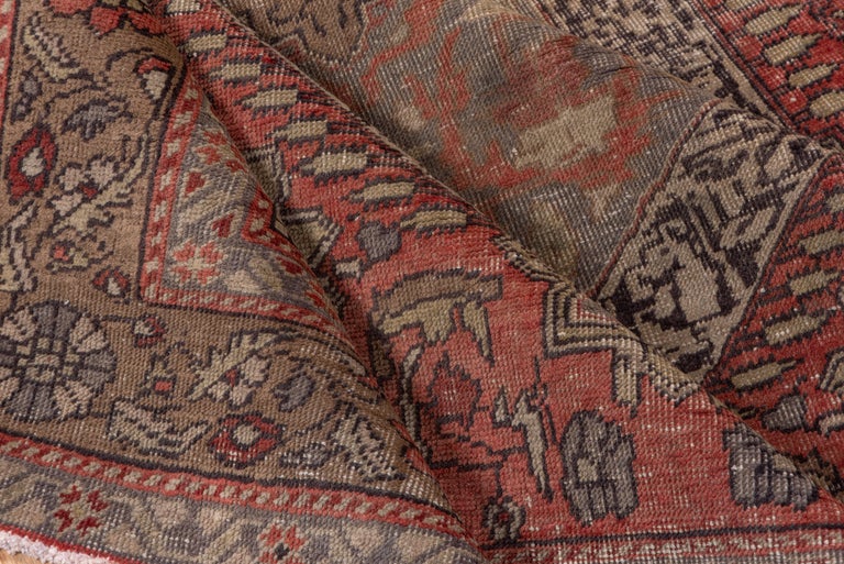 Lightly Distressed Oushak Rug, circa 1920s For Sale at 1stDibs