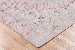 Lightly Distressed Turkish Sparta Rug, Soft Colors