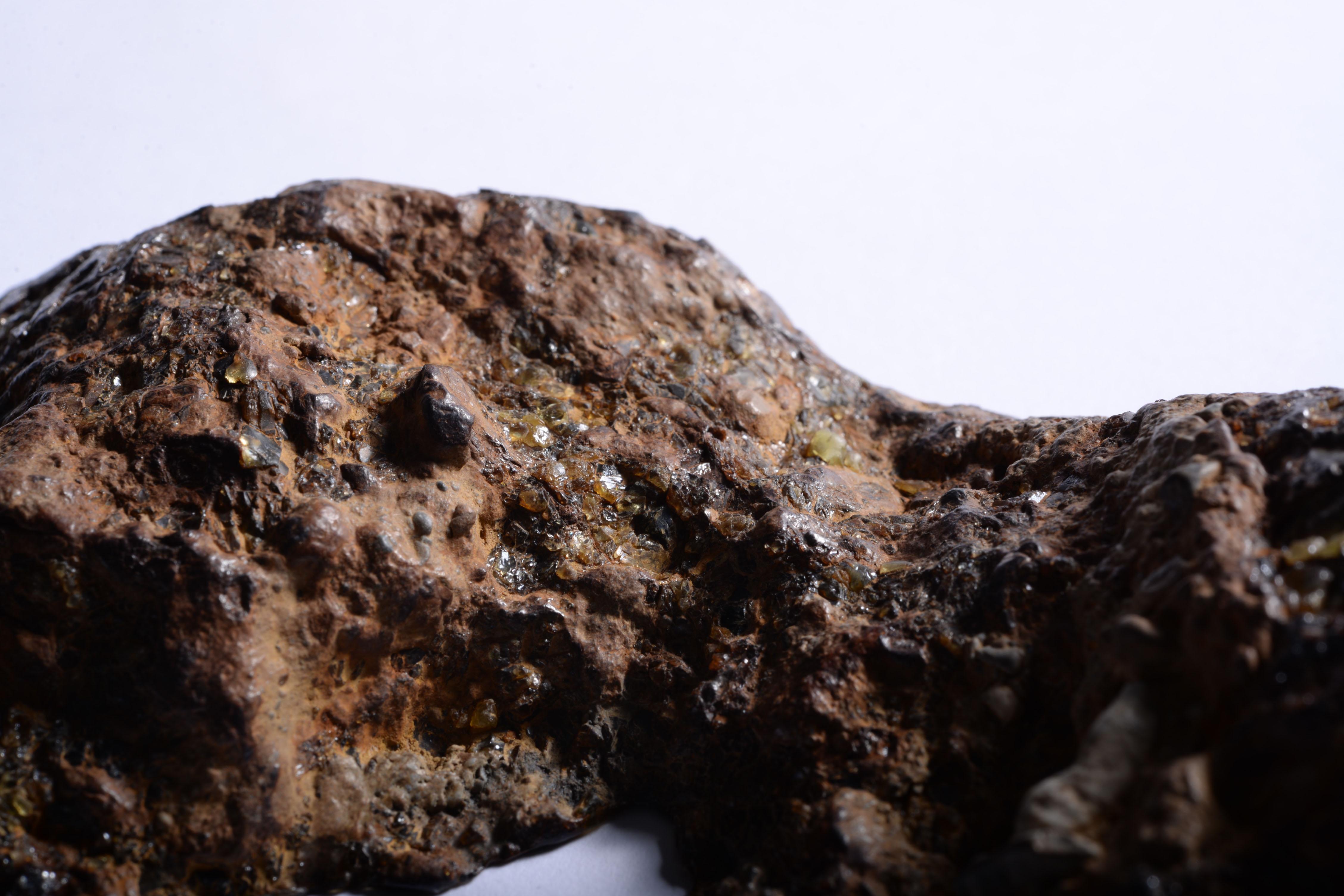 Lightning Bolt Shaped Meteorite Endcut For Sale 4
