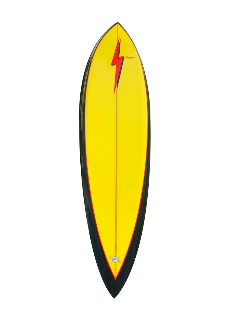 Lightning Bolt 'Pipeliner' Surfboard shaped by Gerry Lopez