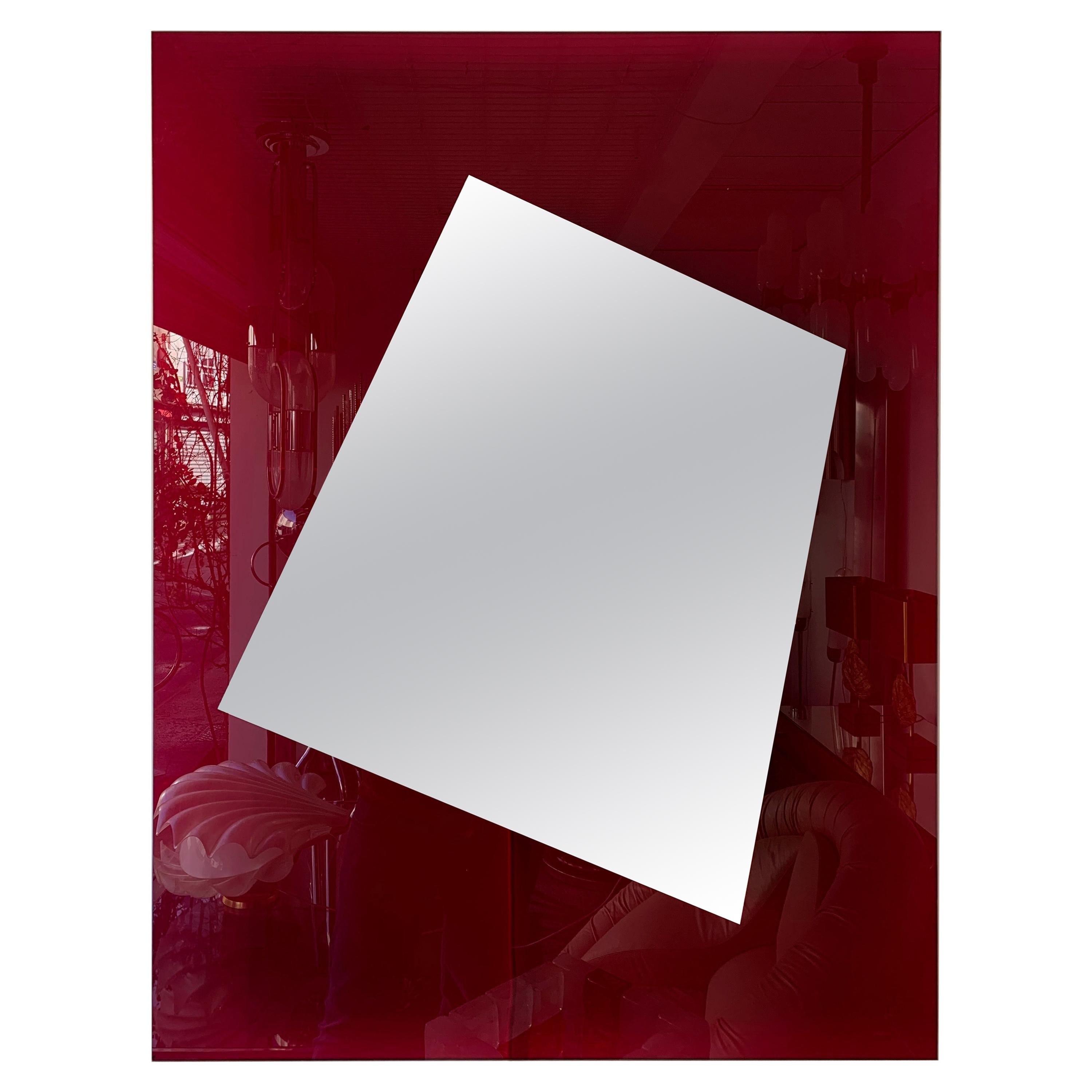 Miroir foudre de Nanda Vigo pour Glass Italia:: Italie:: 2008 en vente