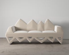 Canapé sculptural en velours Lightning, édition limitée