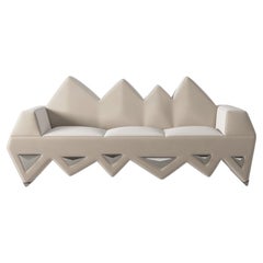 Canapé sculptural en velours Lightning, édition limitée