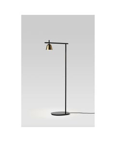 Lighto P Stehlampe in Schwarz, matt, schwarz, gold, glänzend, von Jaime Hayon 2016