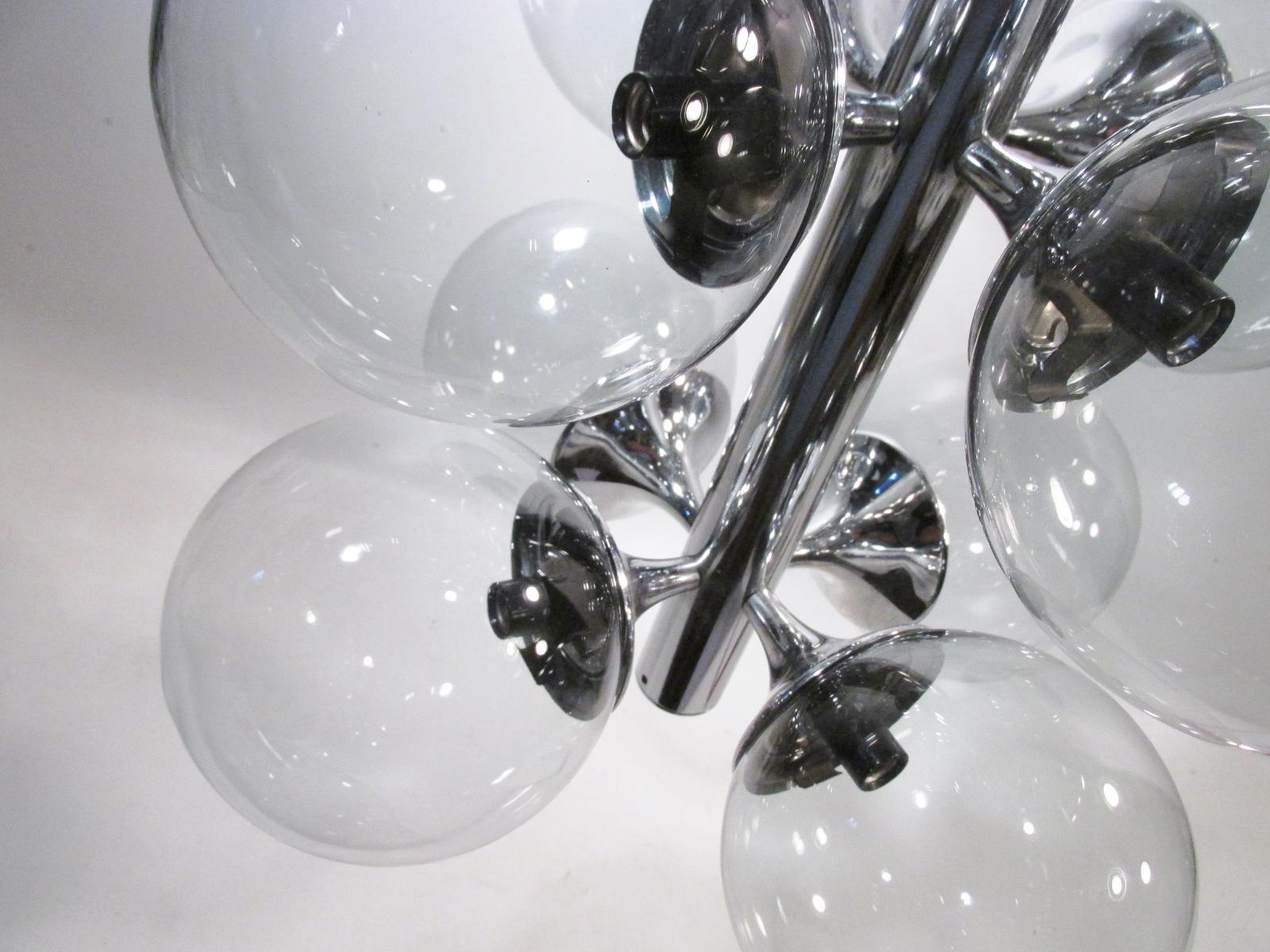 sputnik bubble chandelier