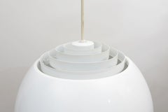 Lightolier Dome Pendant Lamp, 1960s