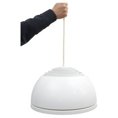 Lampe suspendue Lightolier Dome, années 1960