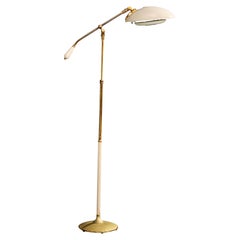 Lightolier, Floor Lamp, Brass, Metal, USA, 1950s