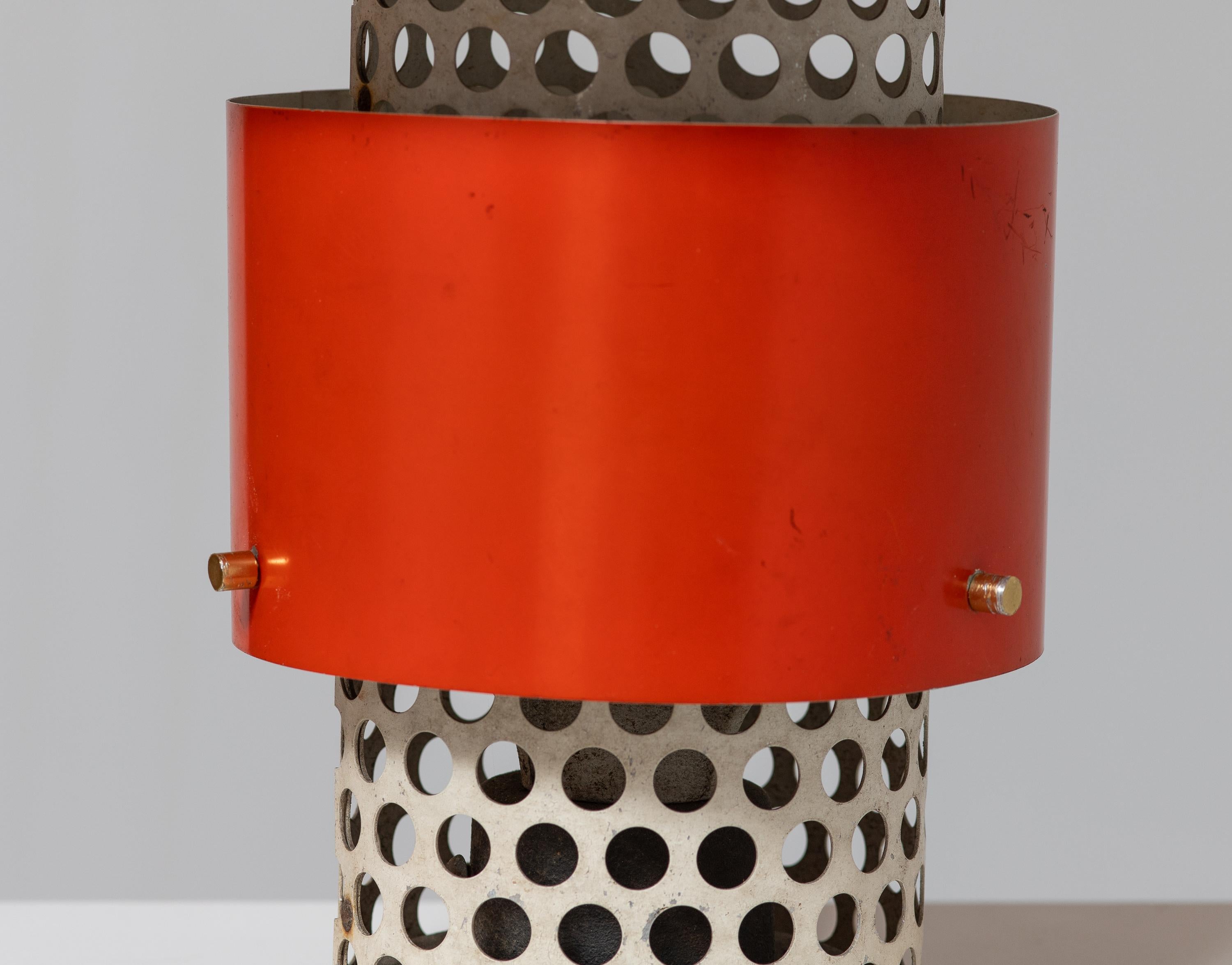 Lightolier Lytescape Perforierte Metall Laternen oder Lampen für den Außenbereich (20. Jahrhundert) im Angebot