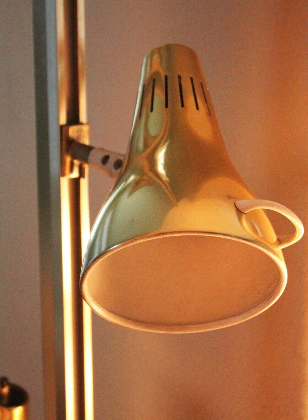 Lampada a stelo a tensione Lightolier Lytespan! Mid Century Modern 1950 Gerald Thurston in vendita 3