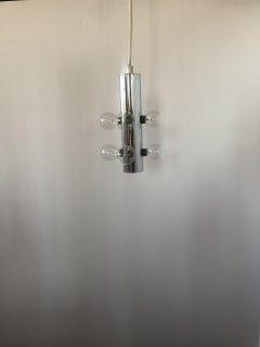 Lightolier Midcentury Atomic Pendant Light