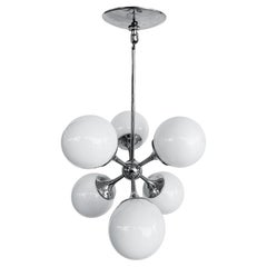 Lightolier Mid-century Atomic Sputnik Pendant Chandelier