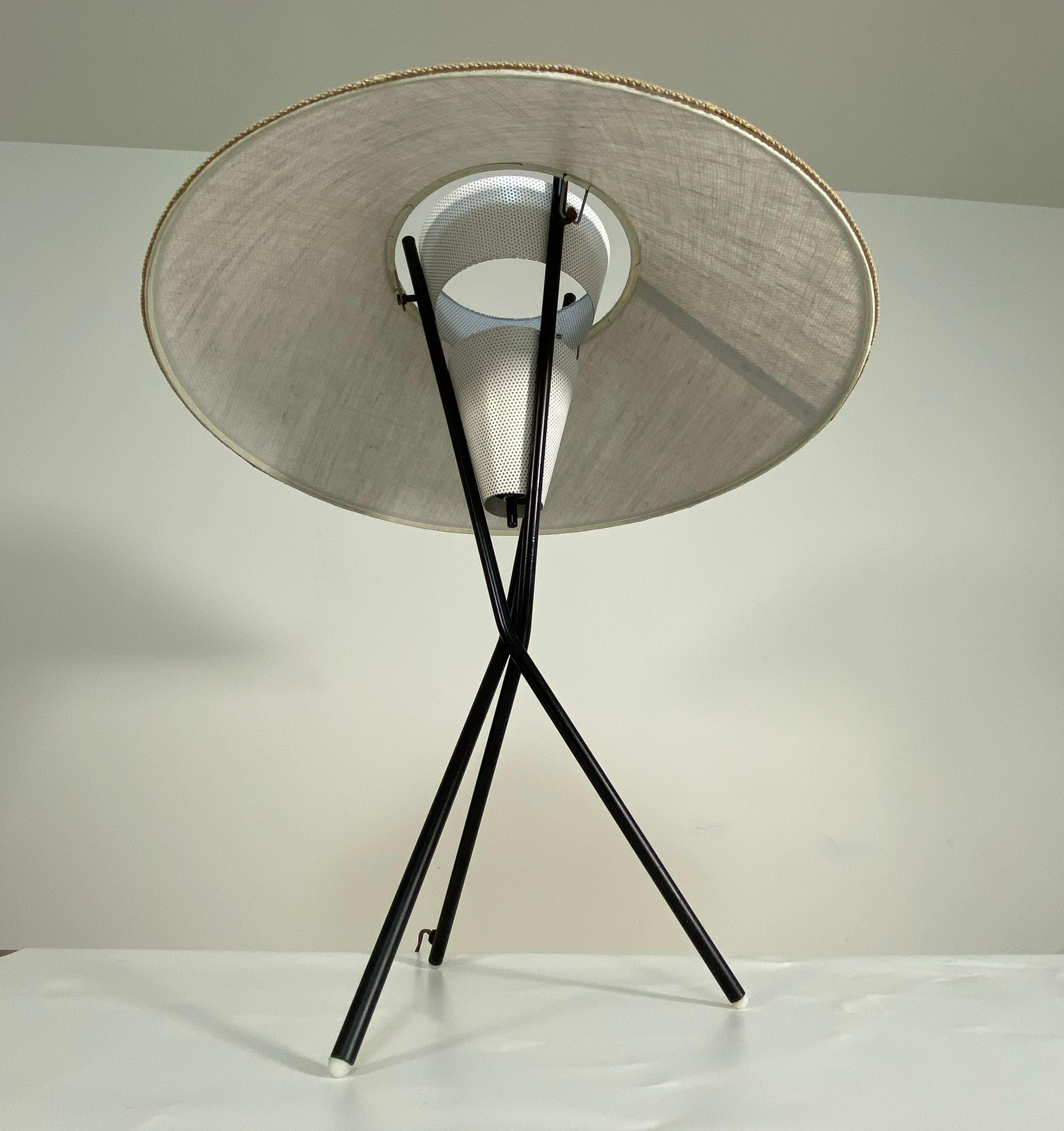 American Lightolier Tripod Table Lamp
