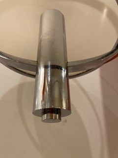 Lightolier White Globe Light Fixture