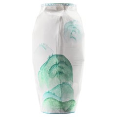 Paisaje luminoso de Ruth Gurvich Nymphenburg Porcelain decoración pintada a mano Paisaje luminoso