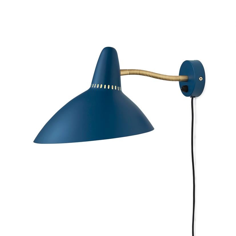 Danish Lightsome Black Noir Wall Lamp by Warm Nordic For Sale