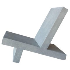 Loungesessel „Wavebreaker“ aus Gussharz, Keystone-Finish von Zachary A. Design