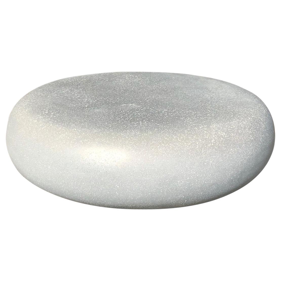 Cast Resin 'Pebble' Low Table, Keystone Finish by Zachary A. Design For Sale