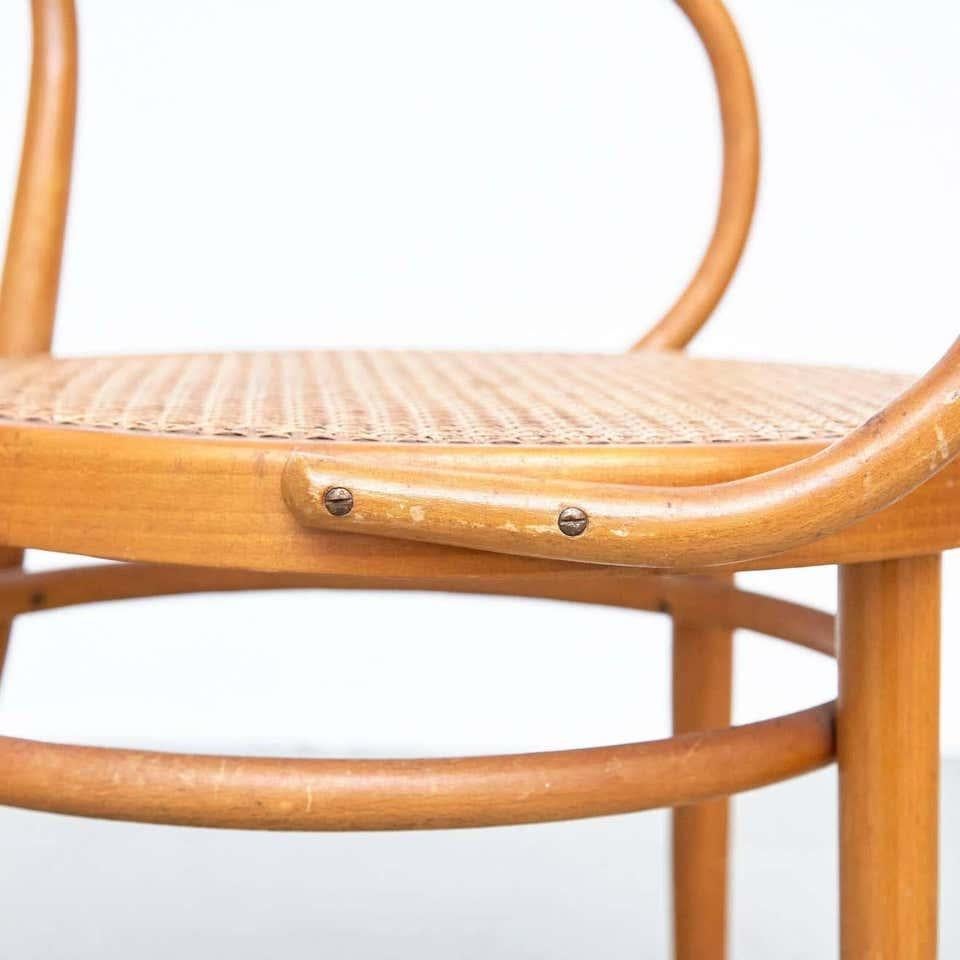 Mid-20th Century Ligna Bend Wood Armchair