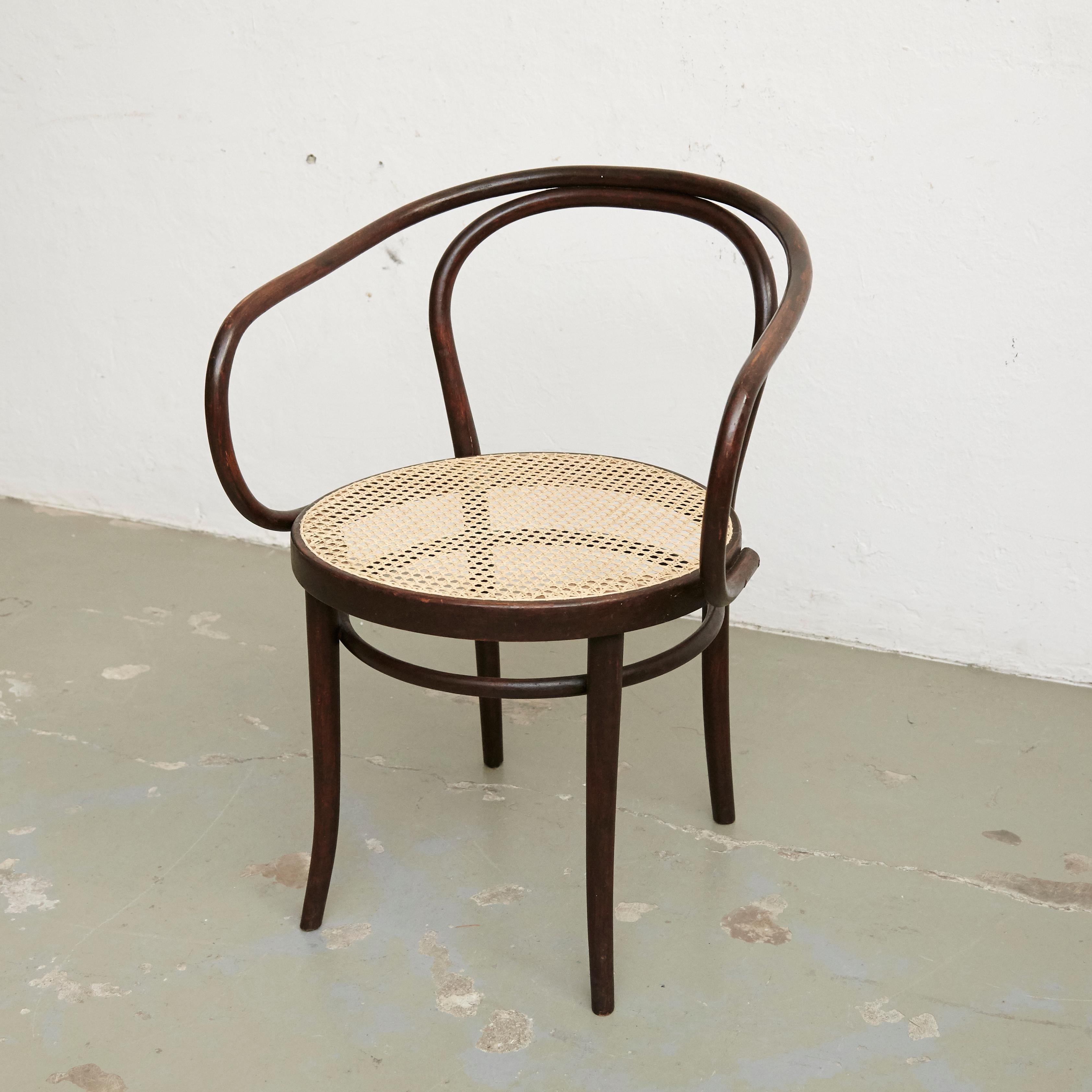 Fauteuil en bois cintré Ligna B9 / 209, vers 1940 3