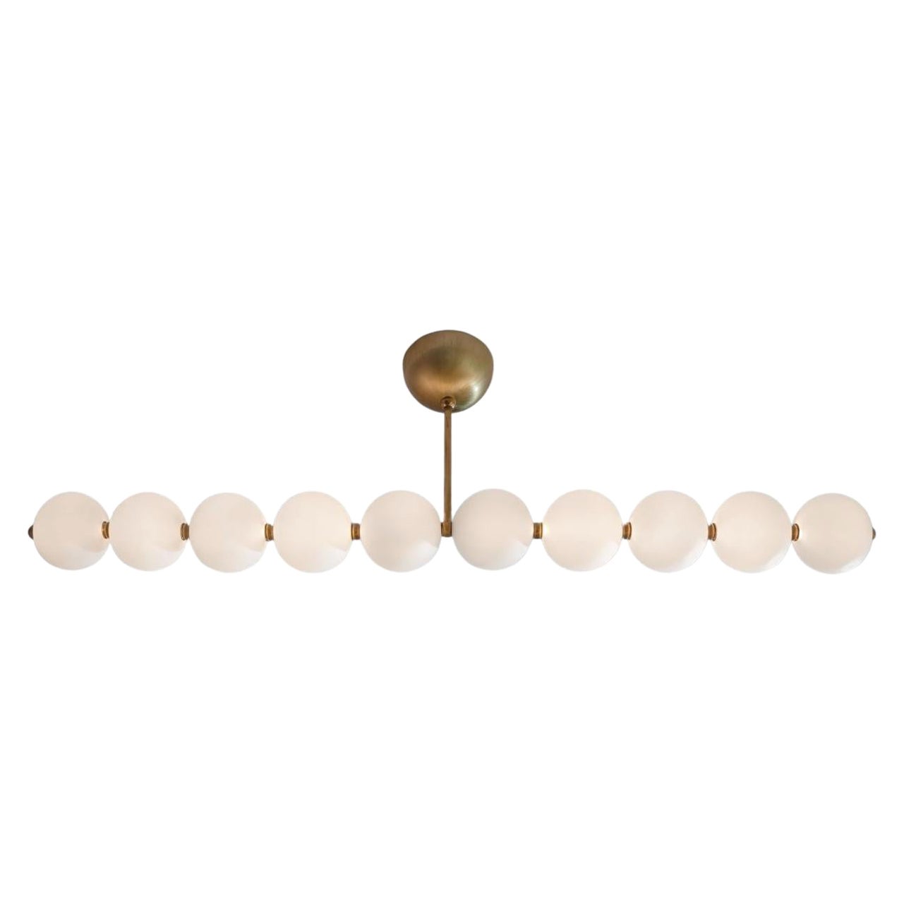 Lustre Ligne De Perles de Ludovic Clément d'Armont