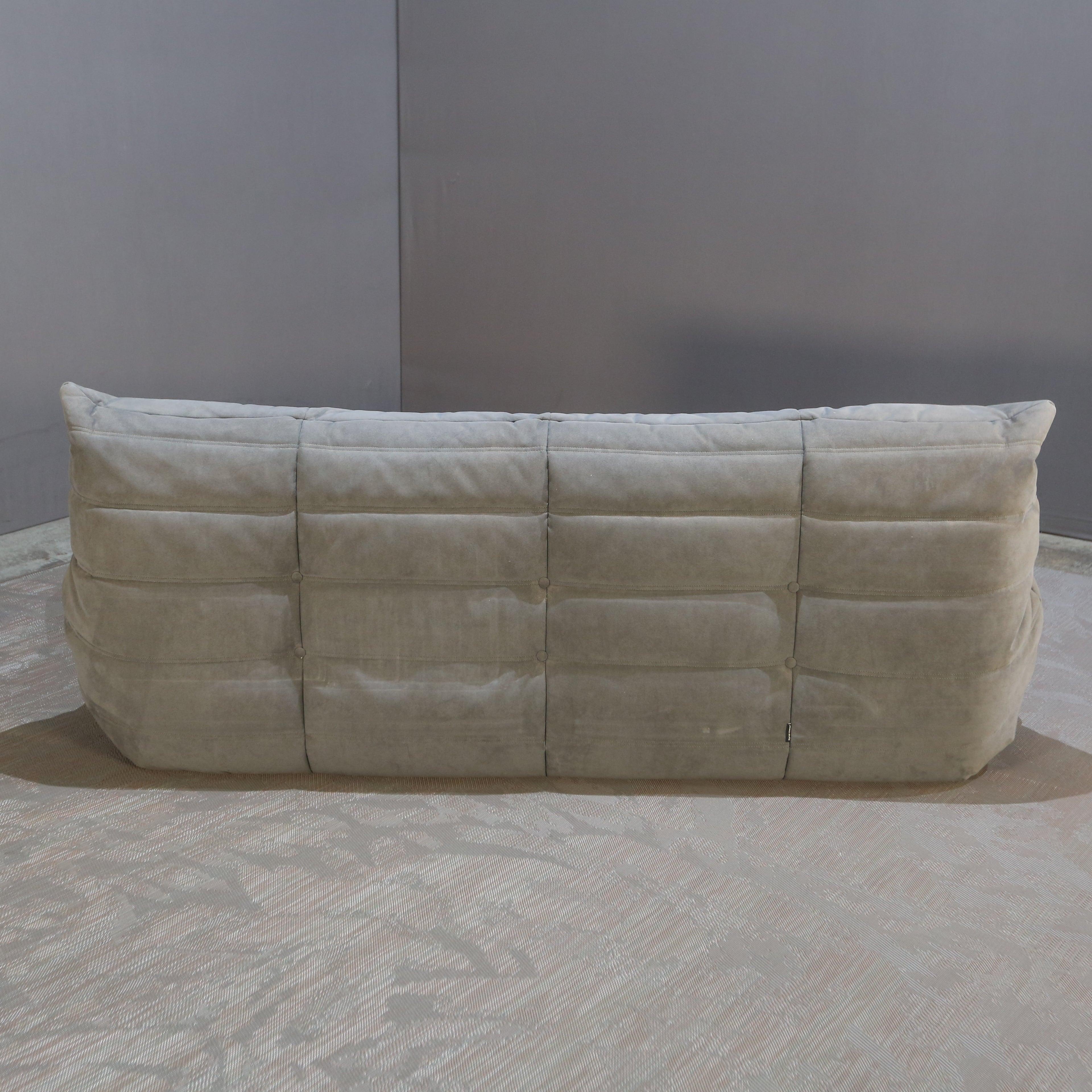 Français Canapé Togo Ligne Roset 3 Seater