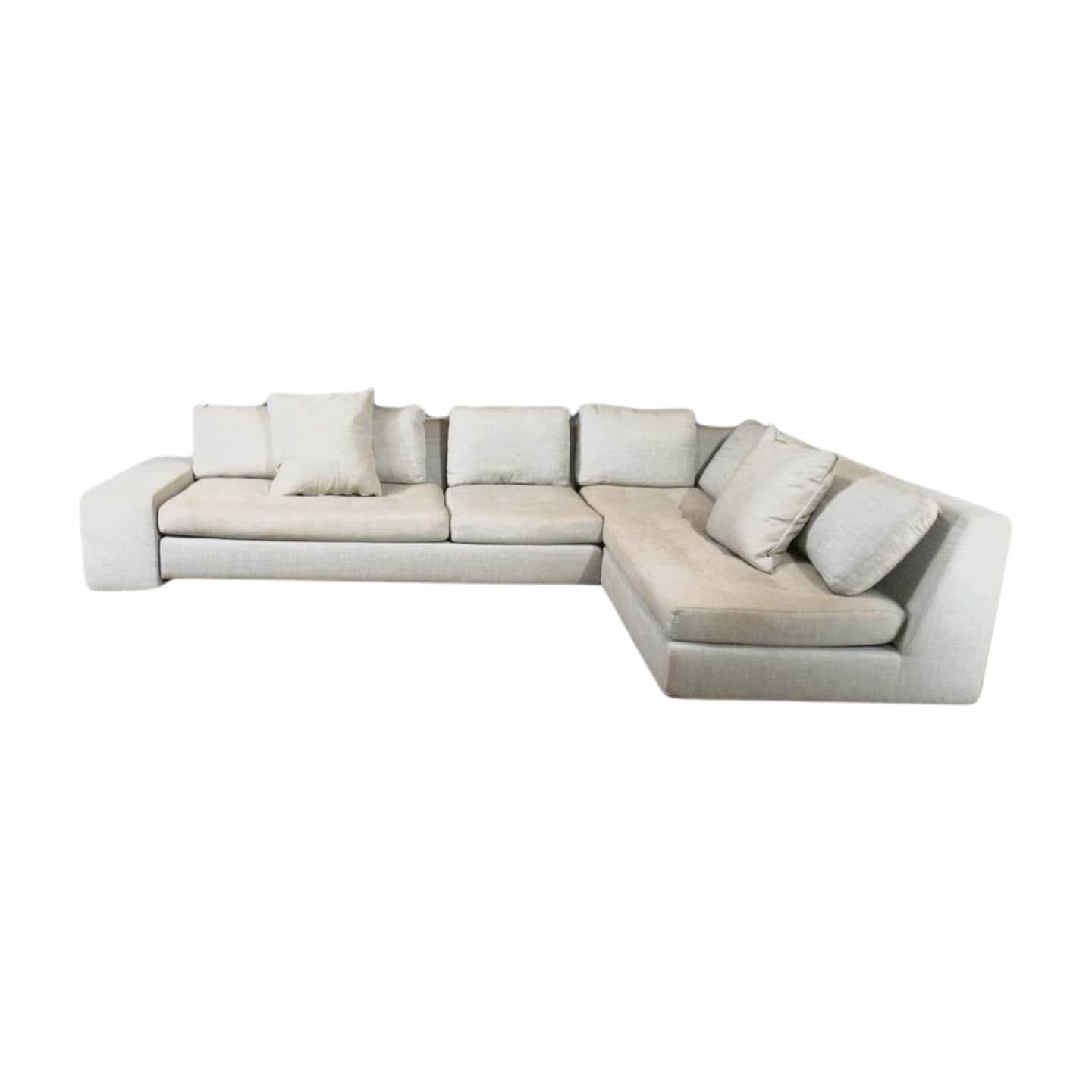 Ligne Roset 4-Sitzer-Sofa in L-Form von Didier Gomez (Stoff) im Angebot