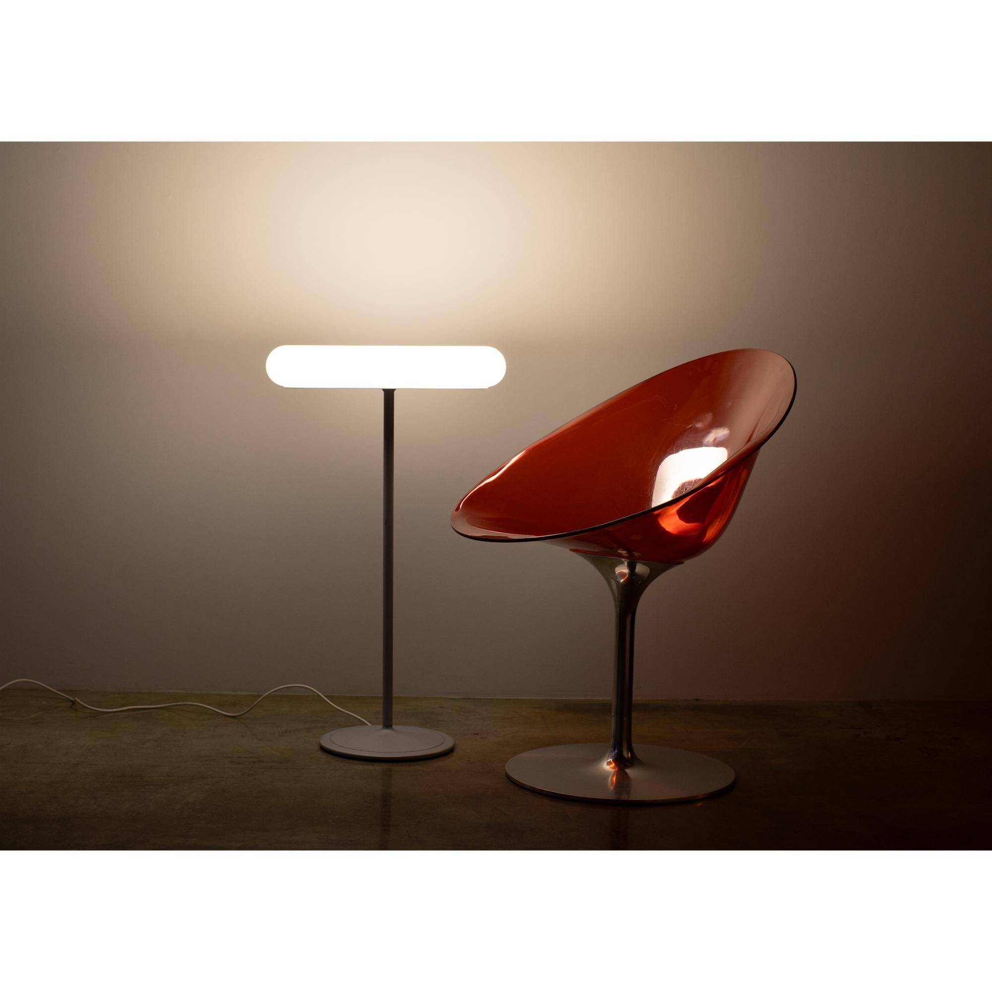 Steel Ligne Roset  Bianca light table Y2K style design For Sale