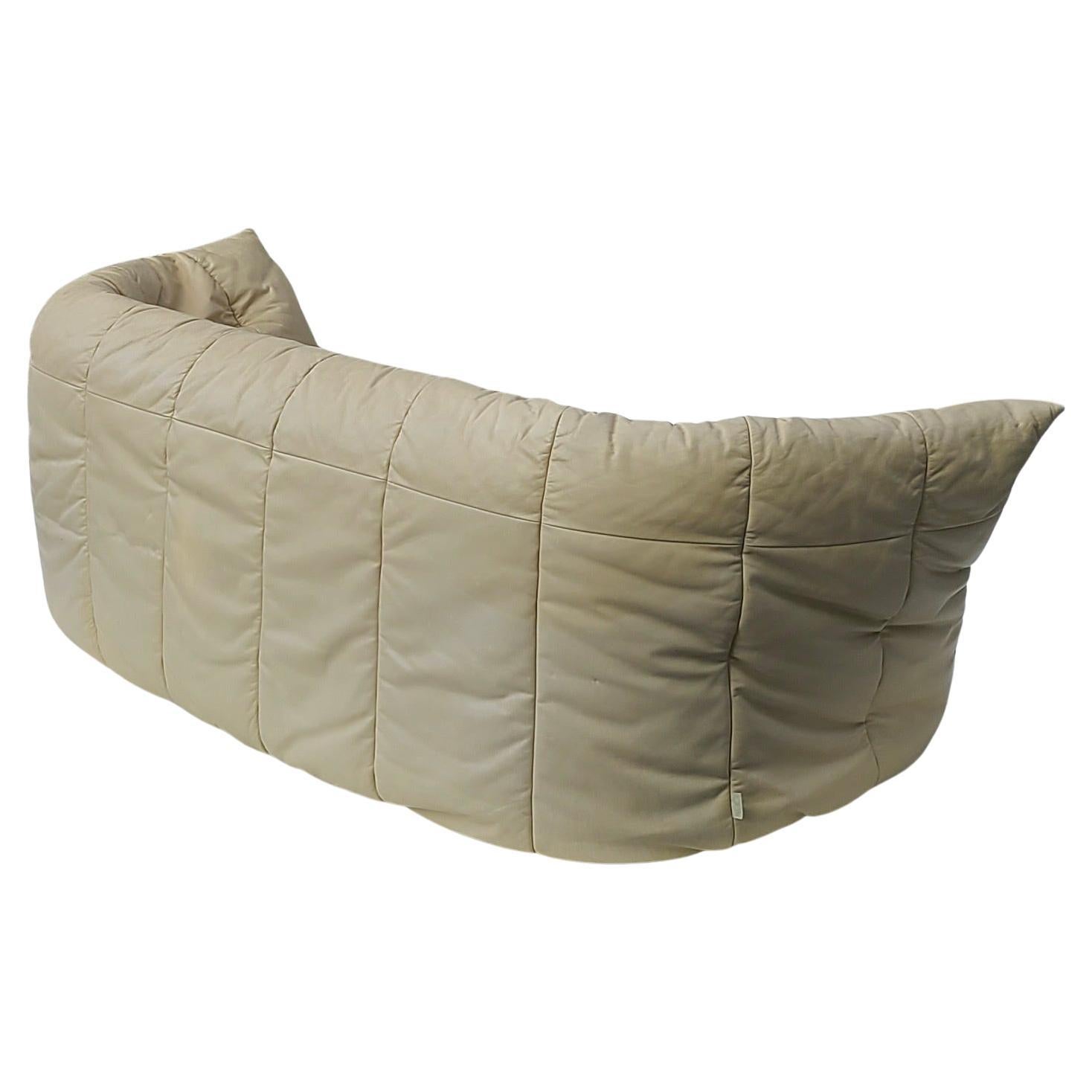 Ligne Roset Brigantin Leather Sofa Michel Ducaroy en vente 5
