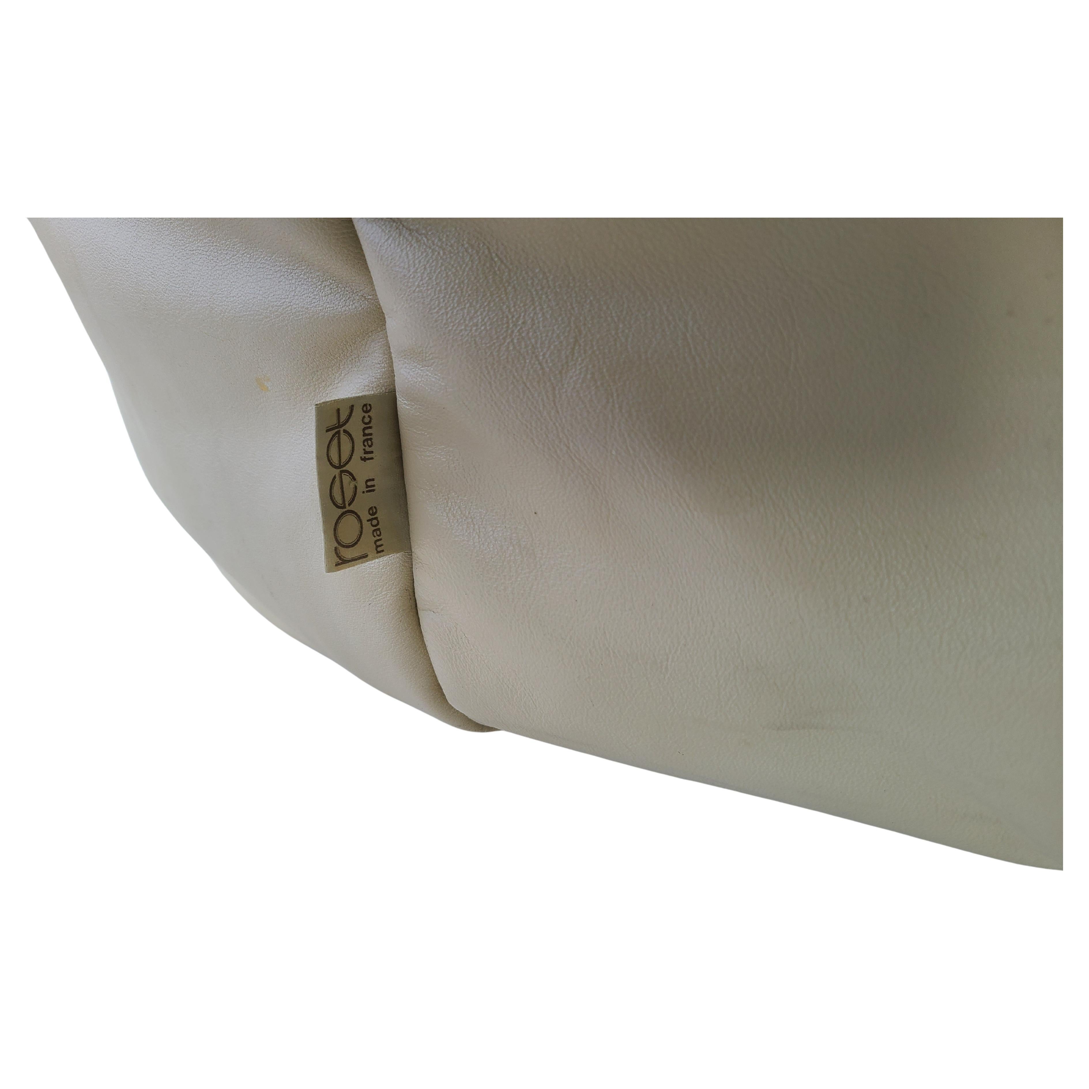 Ligne Roset Leather Sofa.